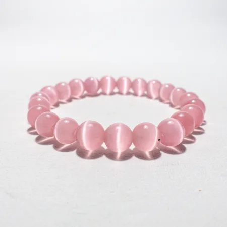 Rozā kaķacs aproce - 15cm